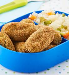 Croquetas de papa y brócoli