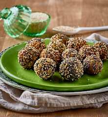 Polpette di cous cous e piselli (senza glutine)