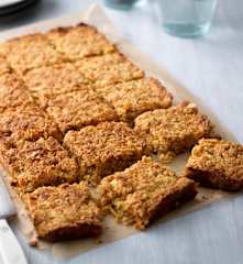Root Vegetable Oaty Squares