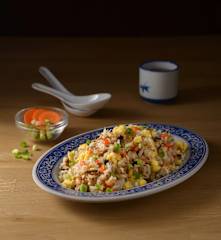 香菇魩仔魚拌炒飯