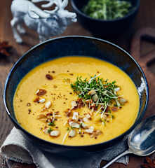 Sweet Potato Soup with Star Anise