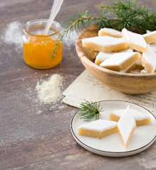 Calissons (Mazapán con fruta glaseado)