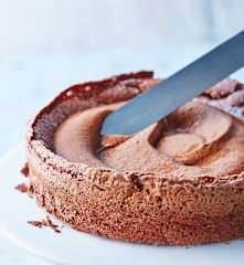 Cobertura de mousse de chocolate