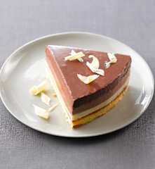 Bavarois aux 3 chocolats