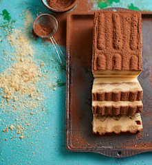 Gelado tiramisu