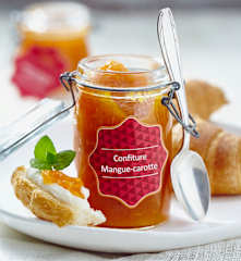 Confiture mangue-carotte