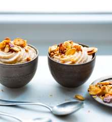 Mousses à la crème de marrons