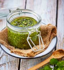 Pesto de cilantro