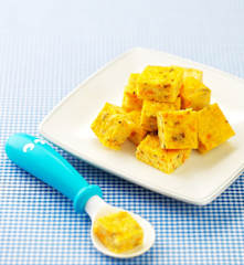 蔬菜乳酪蛋饼(13~18个月辅食)