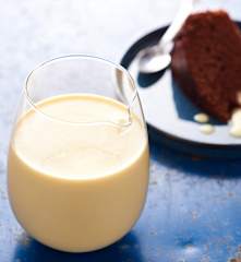 Crème anglaise à l'orange