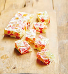 Sobremesa de gelatina