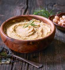 Purè di ceci al curry (vegan)