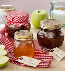 Mermelada y jalea de manzana
