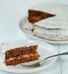 Bolo de cenoura delicioso