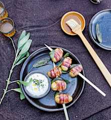 Pommes de terre au lard et à la sauge