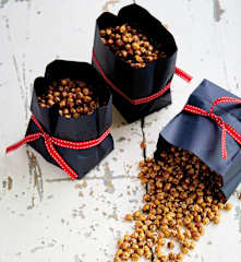 Grão aromatizado com canela