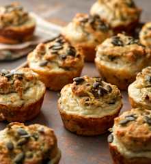Feta, Olive and Herb Muffins