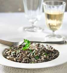 Risotto al nero di seppia