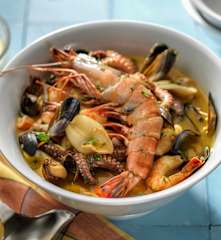 Zuppa di pesce misto