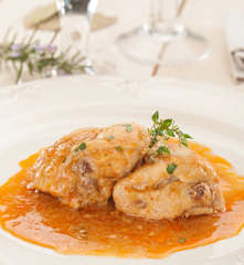 Conejo en doble cerveza