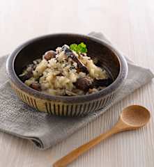 山居栗子芝麻燉飯