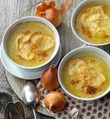 Zwiebelsuppe