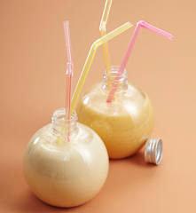 Smoothie orange coco miel