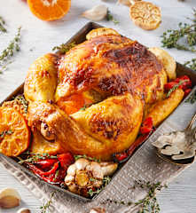 Pollo a los cítricos en Varoma