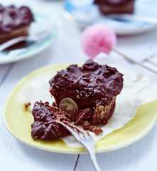 Schoko-Trauben-Törtchen
