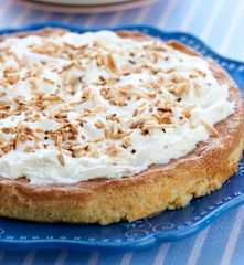 Pão-de-ló de amêndoa delicioso