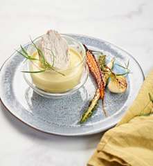 Estragon-Passion, suprême de volaille basse température (Eric Guérin)