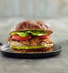 Turkey, Bacon and Avocado Burgers