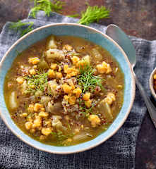 Fenchel-Quinoa-Suppe