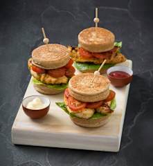 Low carb burger buns (Skinnymixers)