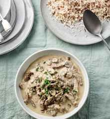 Beef Stroganoff