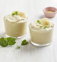 Mousse alla banana e formaggio