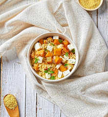 Cous cous zucca e feta