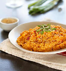 Cuscús de coliflor estilo thai