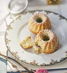 Mini-Mohn-Gugelhupfe