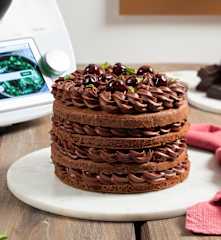Torta cioccolato e amarene