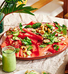 Thai watermelon salad