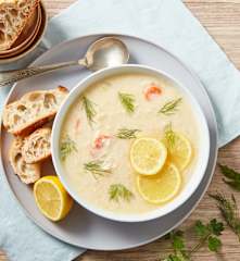 Avgolemono (Greek-style Chicken Soup)