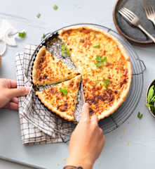 Quiche oignon-fenouil