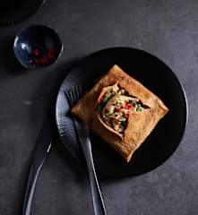 Omelette di pollo alla tailandese