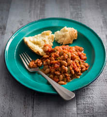 Smoky chipotle beans