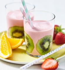 Erdbeer-Orangen-Kefir