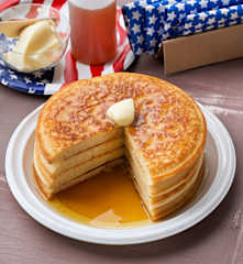 Hot-cakes esponjosos