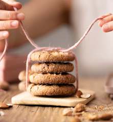 Molasses Gingerbread Cookies