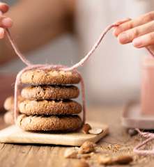Biscuits aux épices et à la mélasse