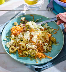 Greek Overnight Slaw